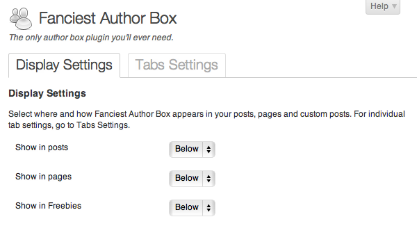 Automatically adding author box to posts