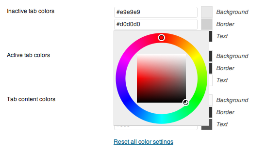 Fanciest Author Box with color picker
