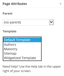 page-attributes